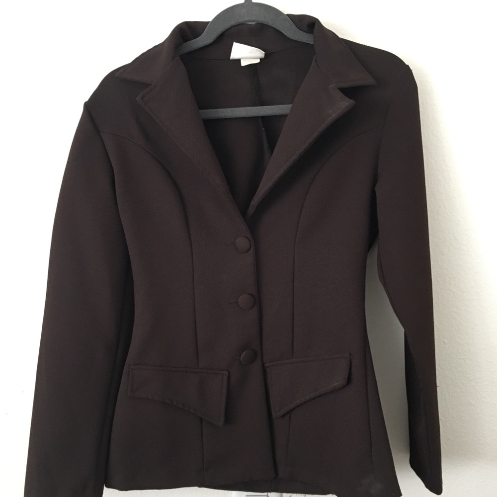 Brown blazer